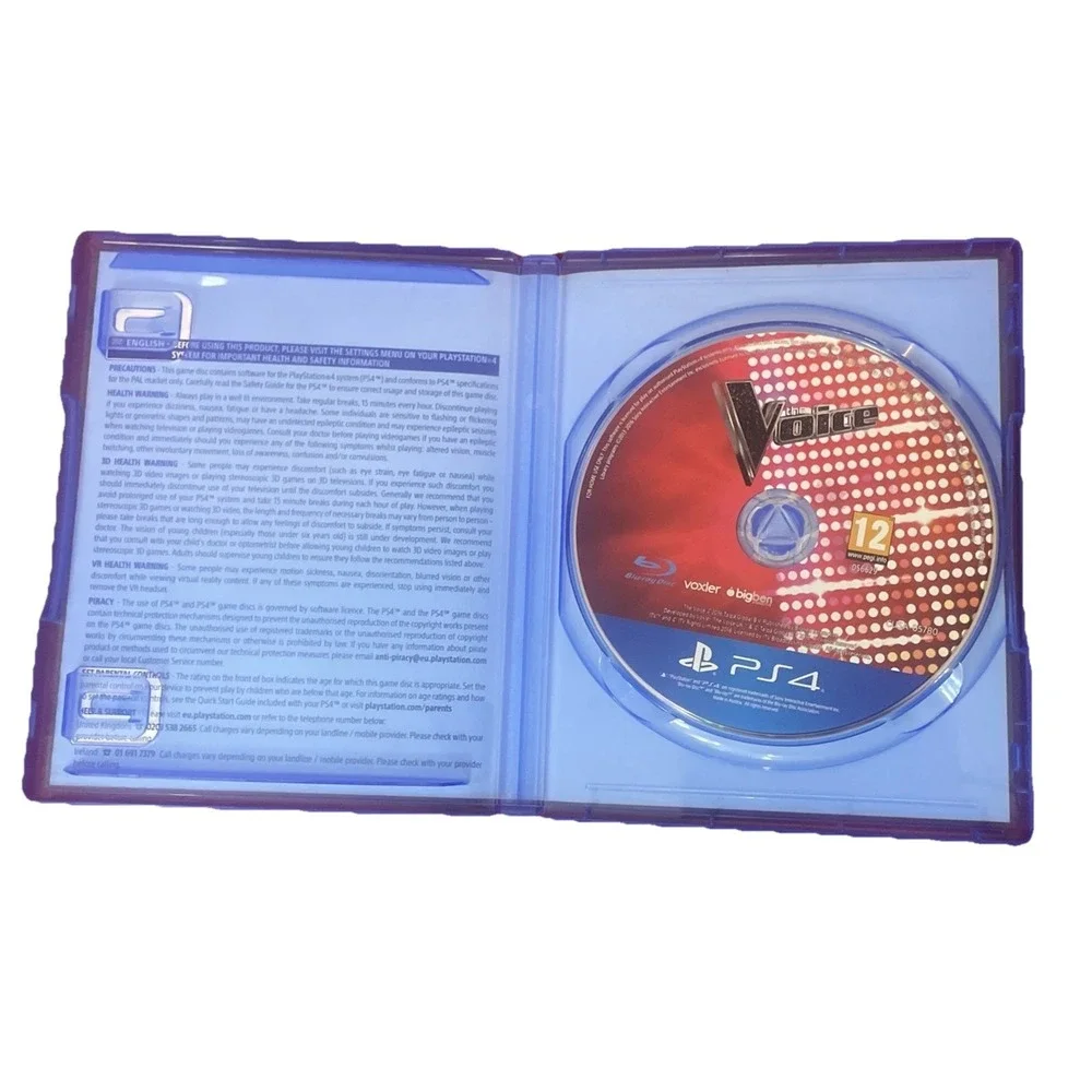 Sony PS4 The Voice PlayStation 4 Import Region Free US SELLER